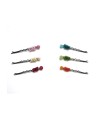Hair pins HORJAN201 - Pack of 6 colors