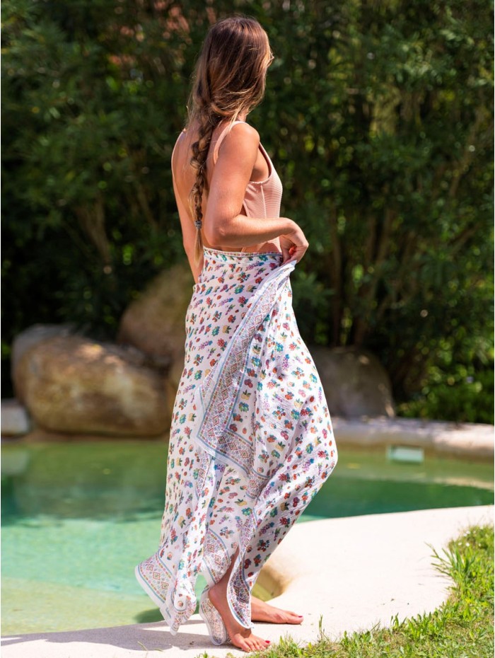 Foulard en soie ASK107C