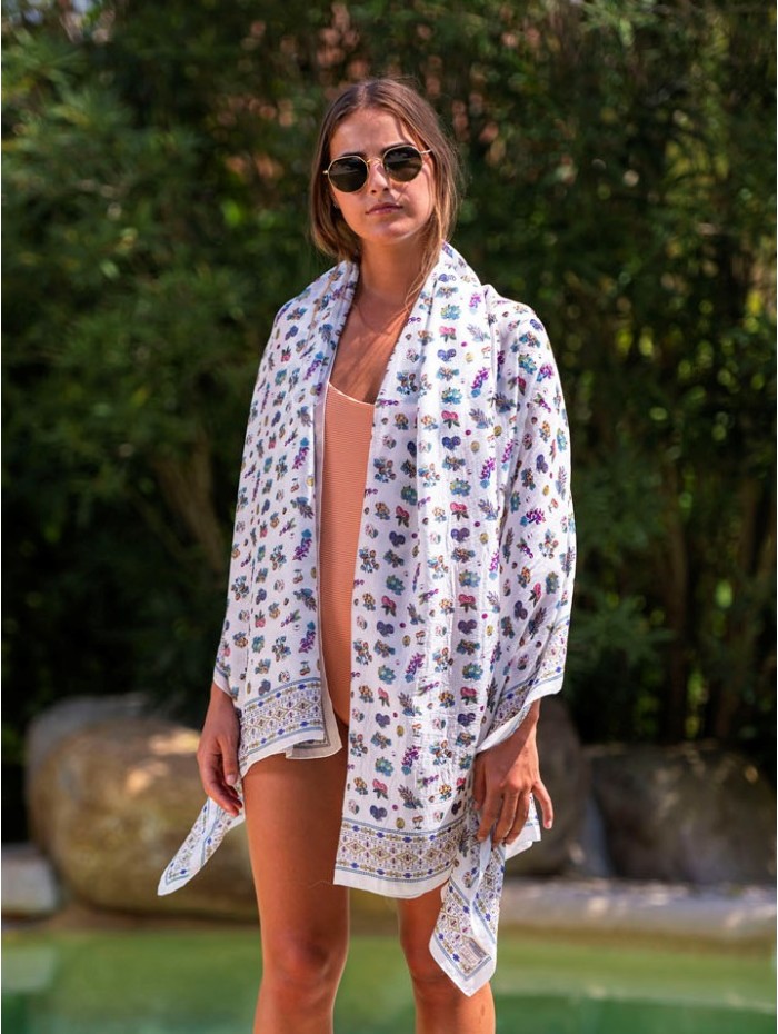Foulard en soie ASK107C