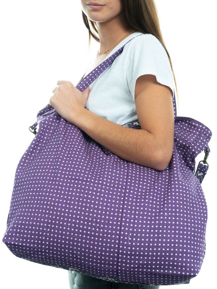Bolso-bandolera de algodón CDT240B1
