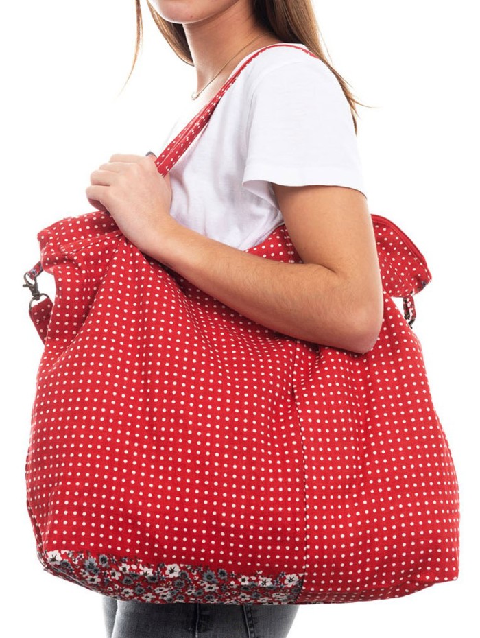 Bolso-bandolera de algodón CDT240B1