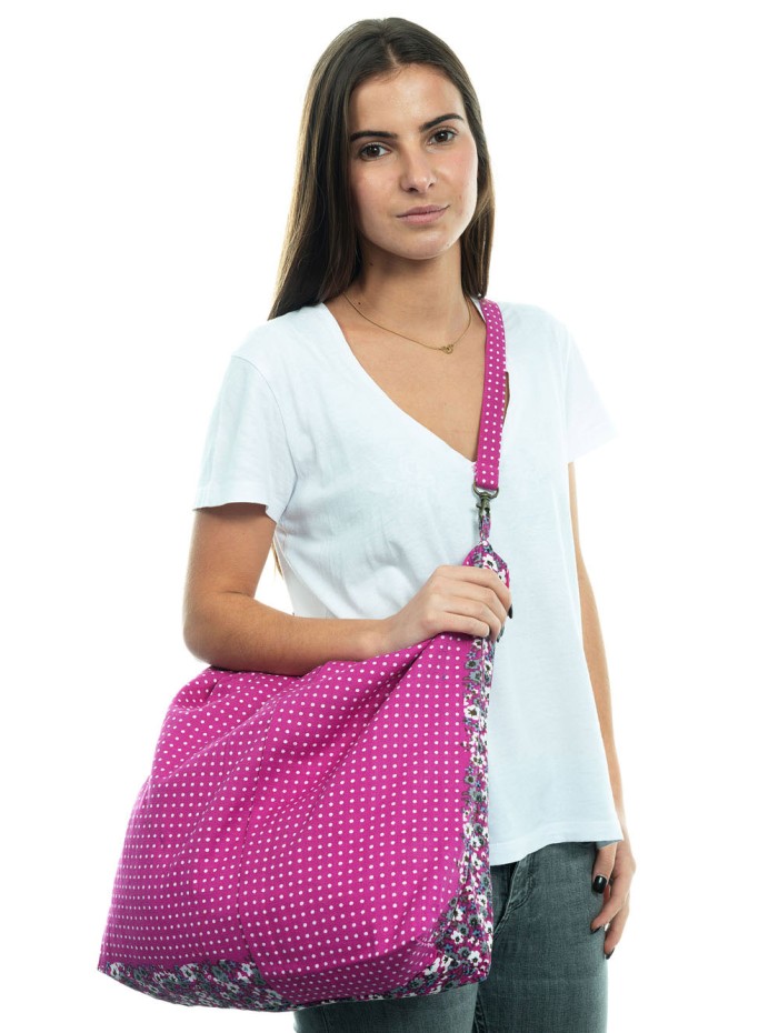 Bolso-bandolera de algodón CDT240B1