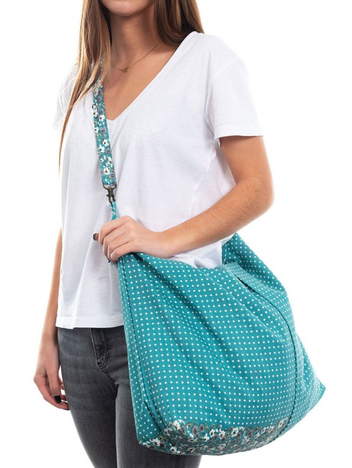 Bolso-bandolera de algodón CDT240B1
