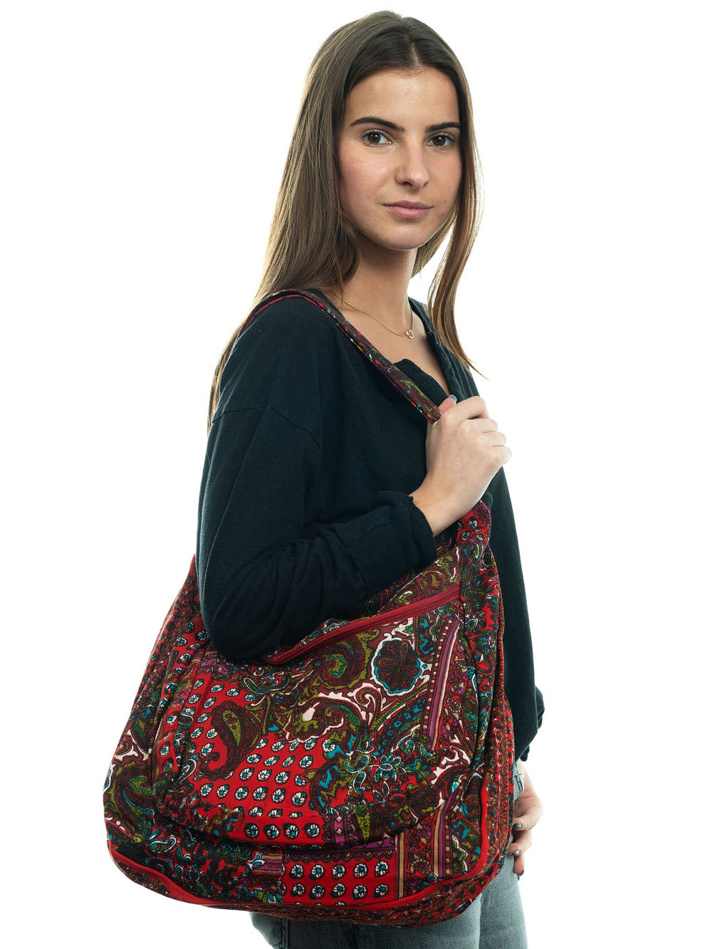 Sac à bandoulière en coton CDT234B