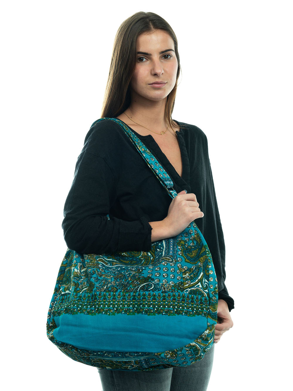 Sac à bandoulière en coton CDT234B