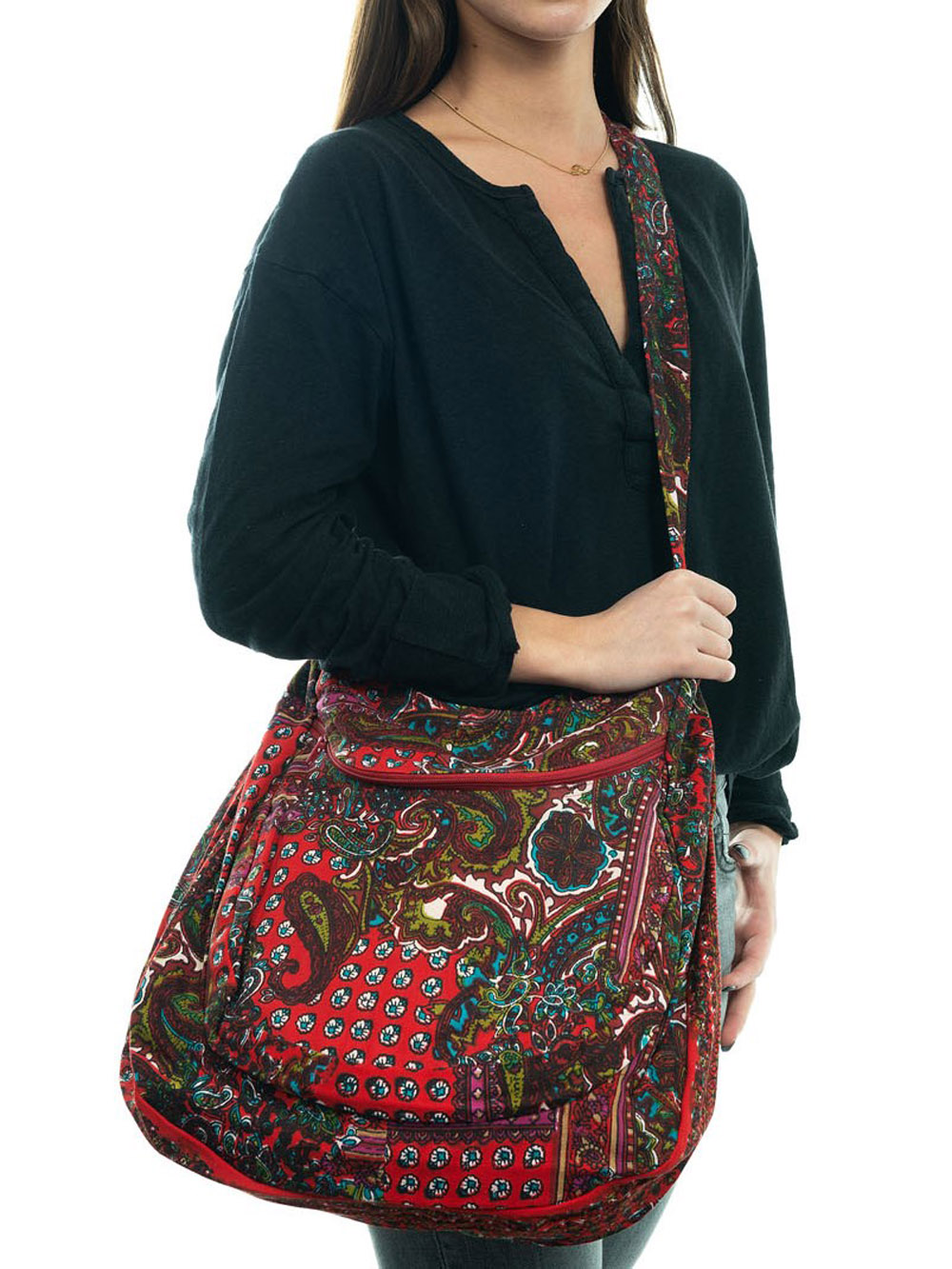 Sac à bandoulière en coton CDT234B
