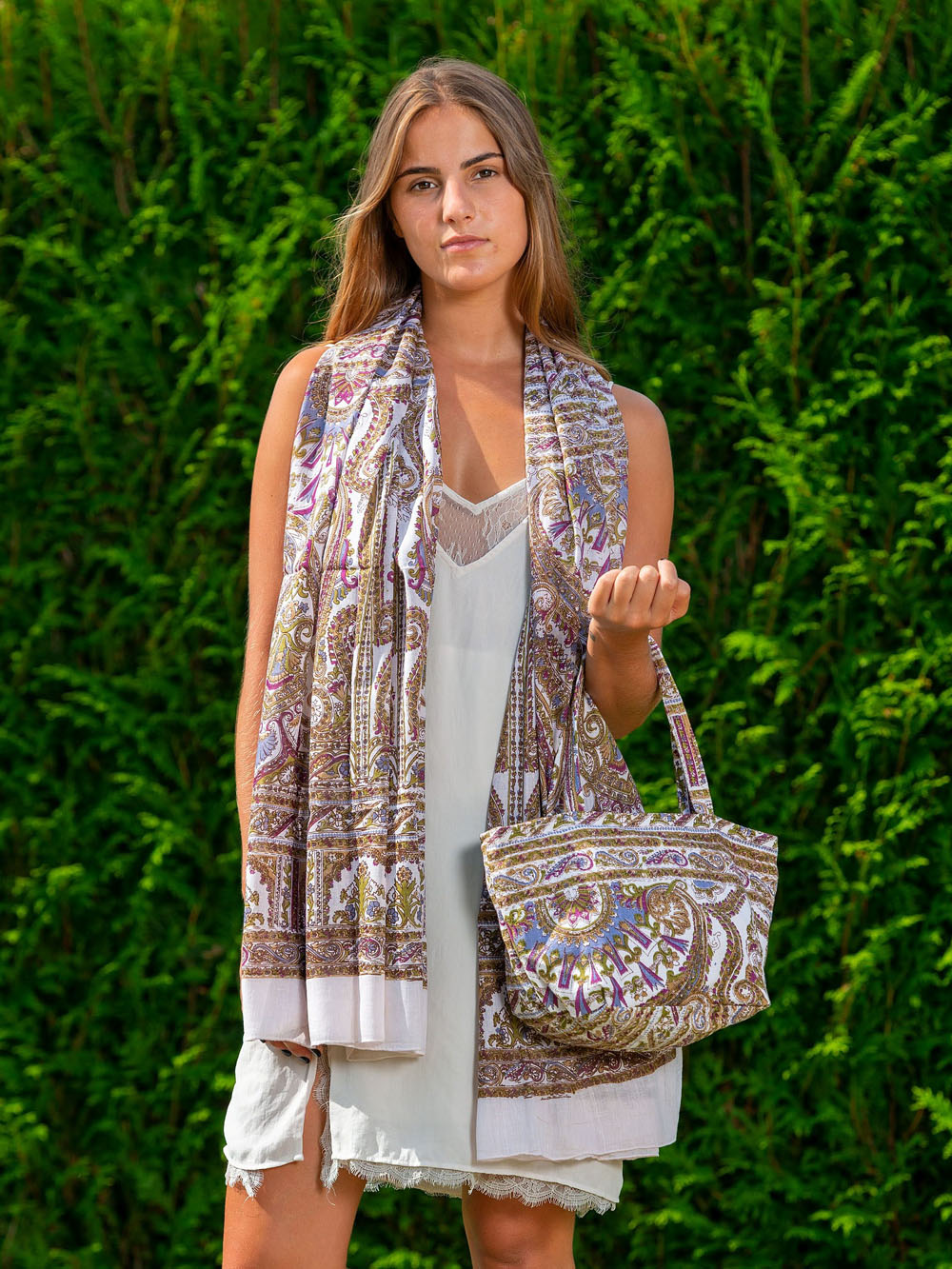 Neceser-bolso de algodón CDT261B2
