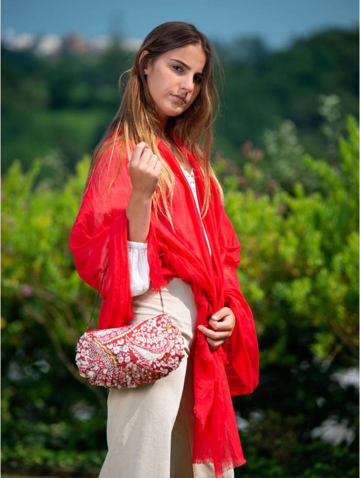 Bolso de seda CDT248B1
