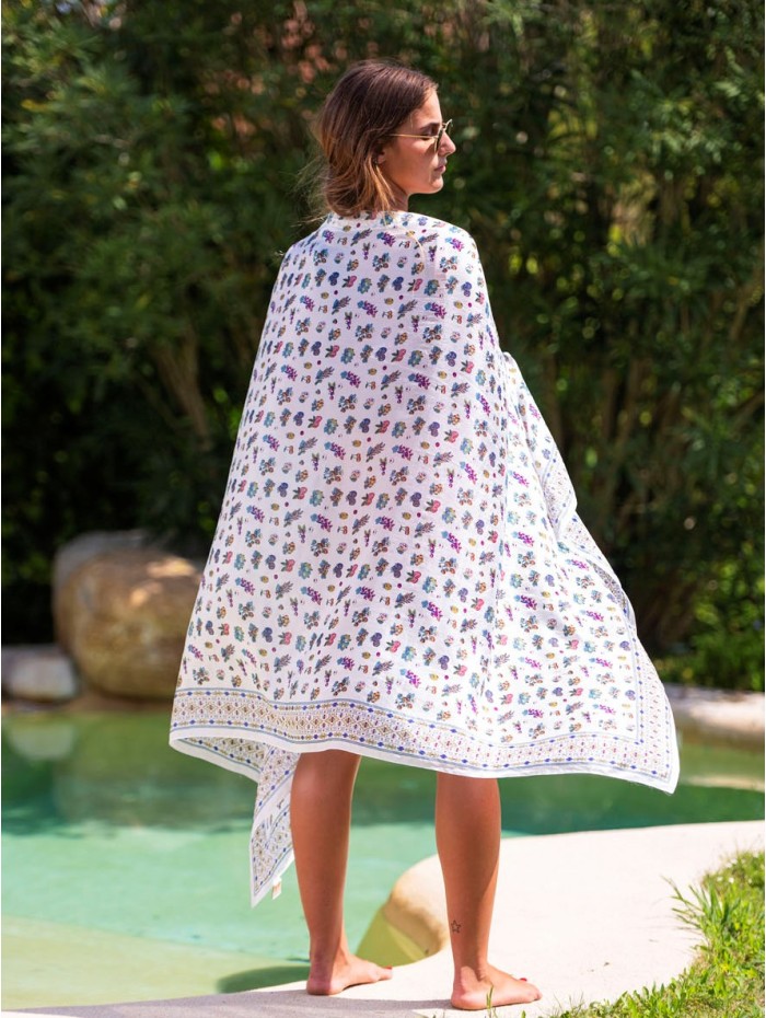 Foulard en soie ASK107C