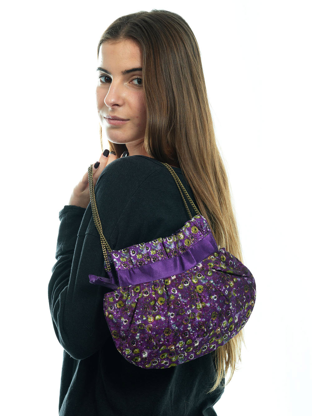 Bolso de seda CDT231B