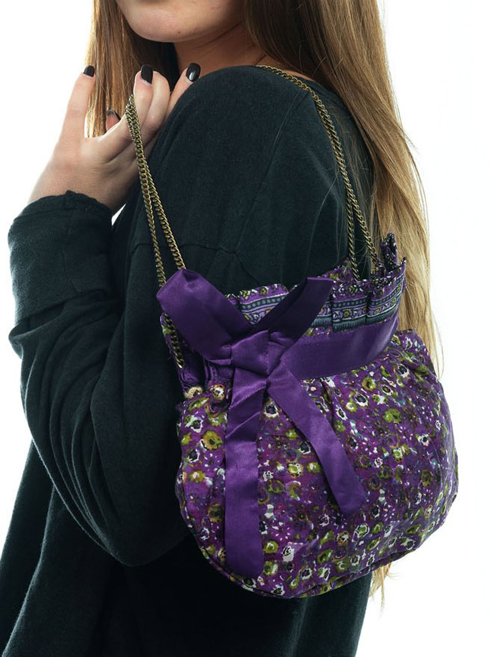 Bolso de seda CDT231B
