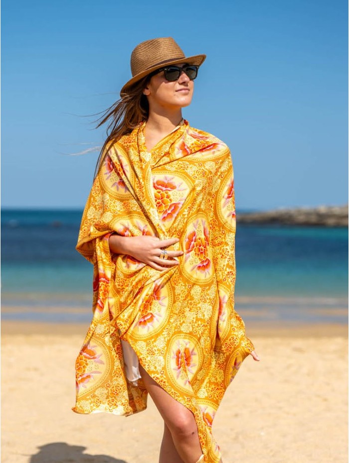 Viscose shawl-sarong RYGEOC1