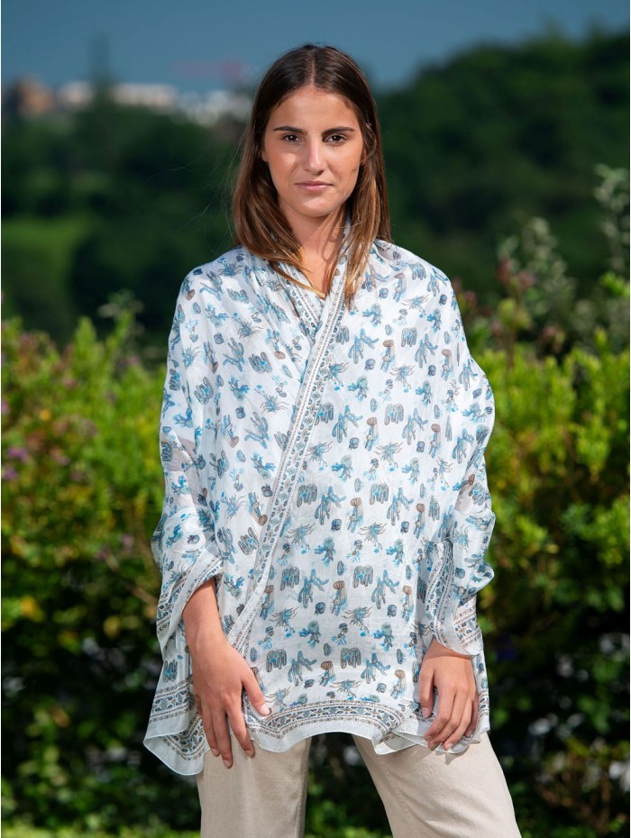 Silk foulard ASK108C