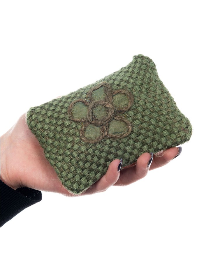 Porte-monnaie en jute CDT90M