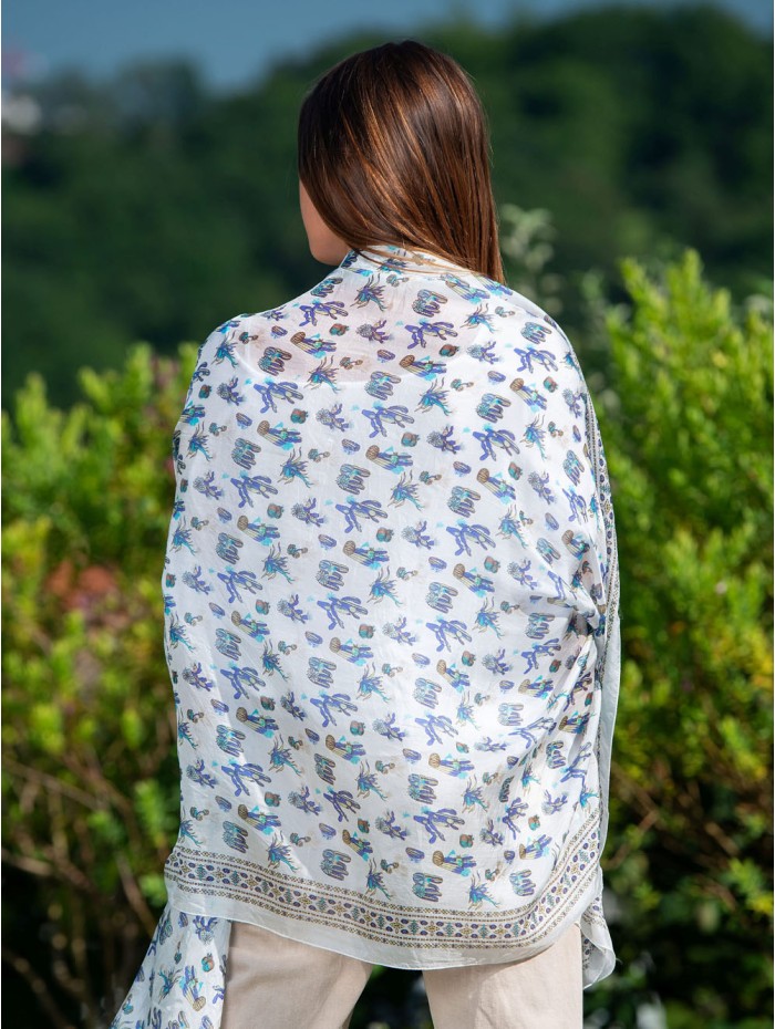 Silk foulard ASK108C