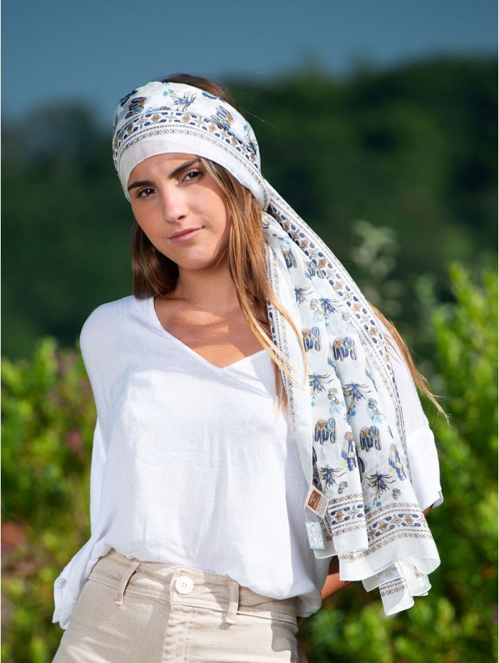 Silk foulard ASK108C