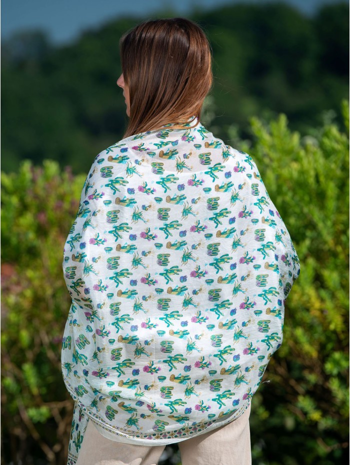 Silk foulard ASK108C