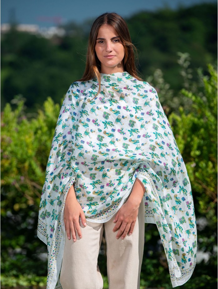 Silk foulard ASK108C