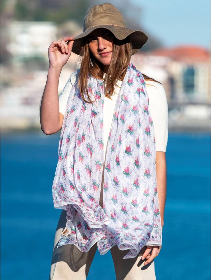 Foulard en soie ASK109C