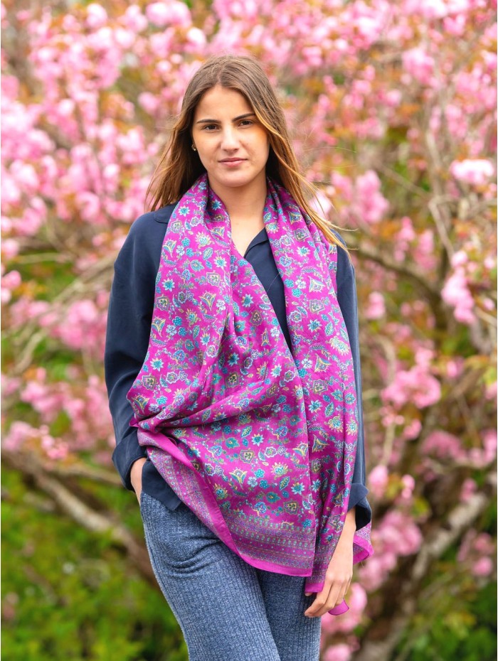 Silk foulard ASK76C