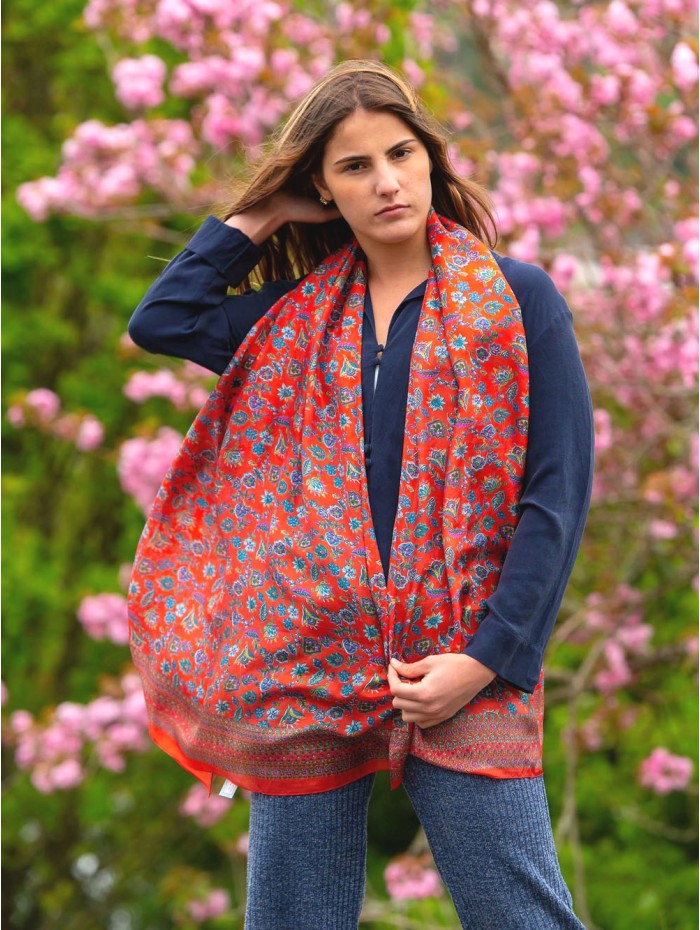 Silk foulard ASK76C