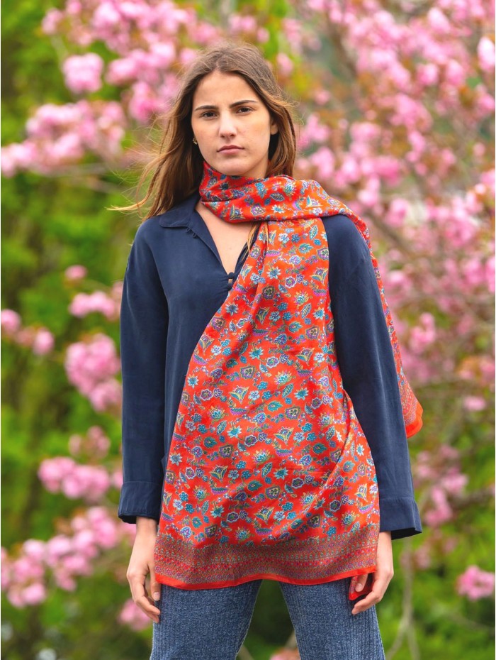 Silk foulard ASK76C