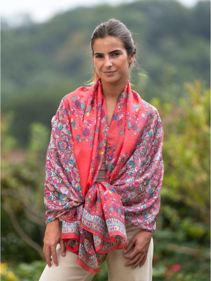 Foulard en soie ASK212C