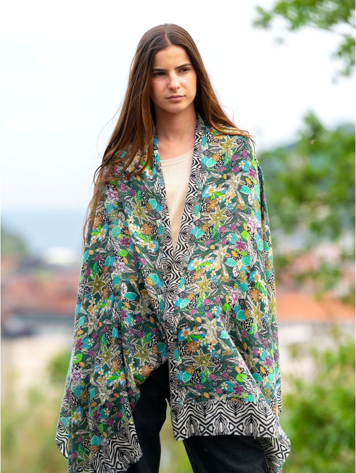 Wool and silk scarves ASW22F