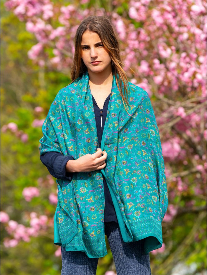 Foulard double en soie ASK76CD