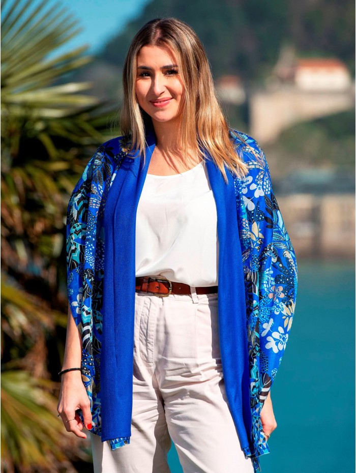 Foulard double en soie ASK181CD