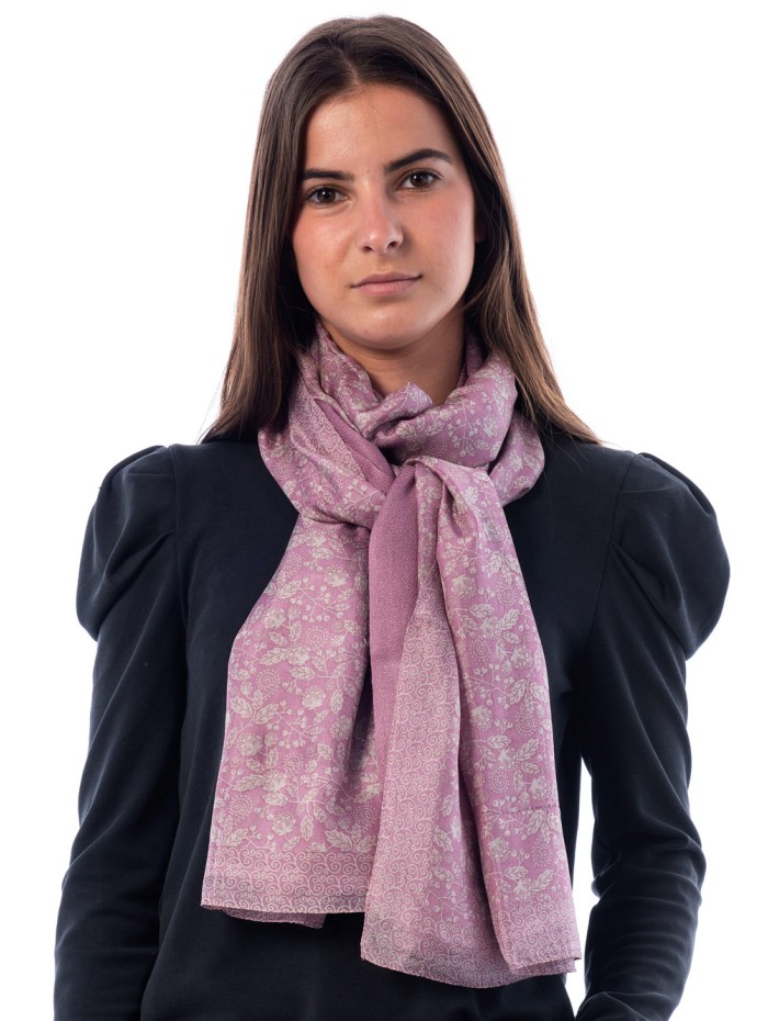 Foulard double en soie ASK194CDA