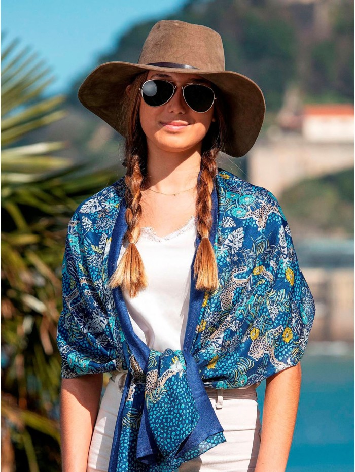 Foulard double en soie ASK214CD