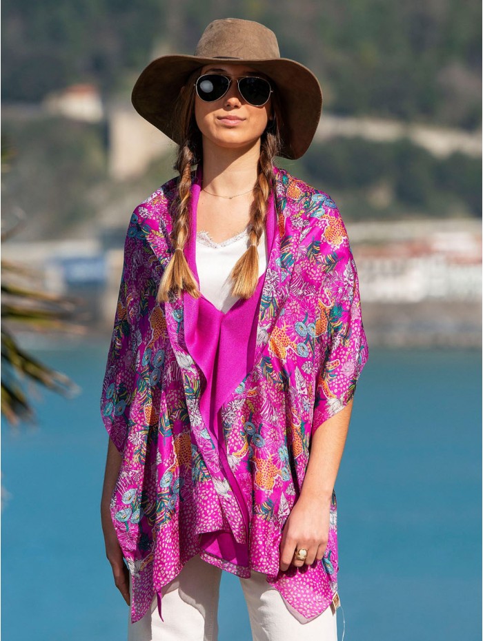 Foulard double en soie ASK214CD