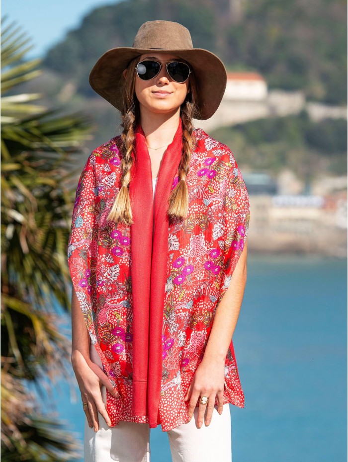 Foulard double en soie ASK214CD
