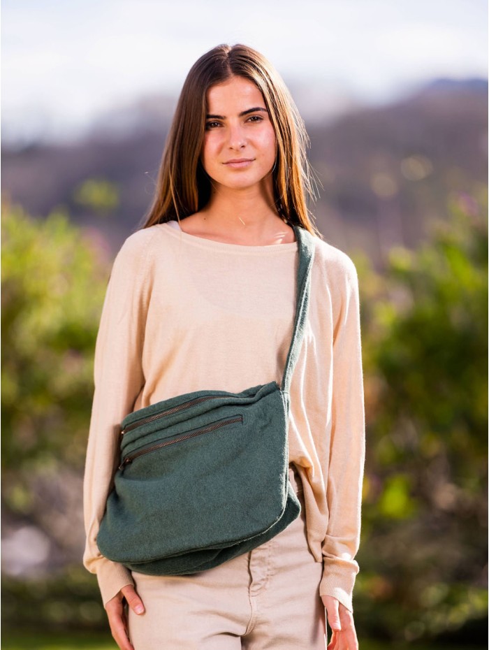 Flannel bag-shoulder bag ATU100B2