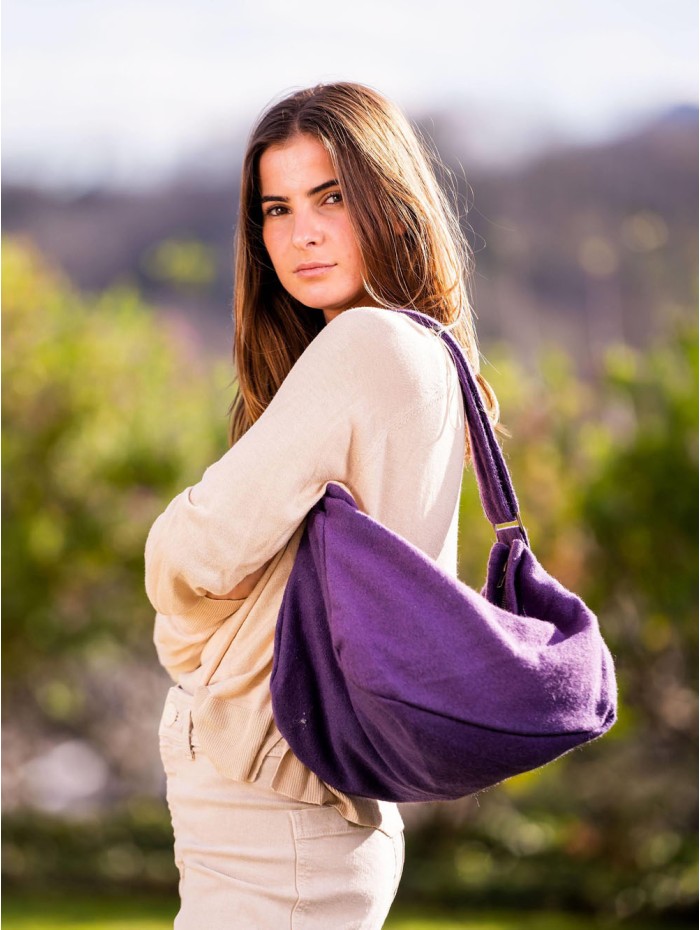 Flannel bag-shoulder bag ATU100B2