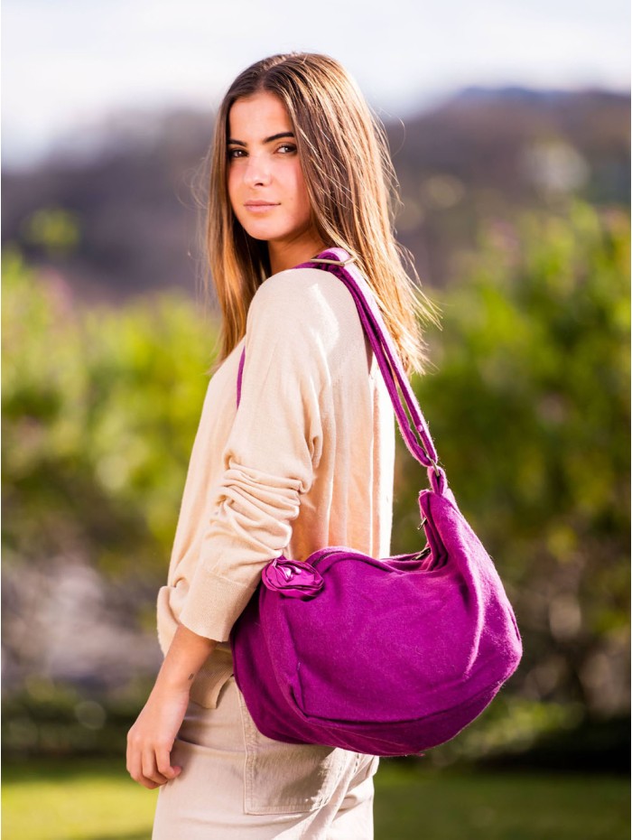 Flannel bag-shoulder bag ATU100B2