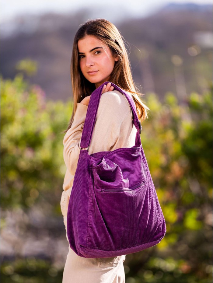 Bolso-bandolera de pana ATU103B1