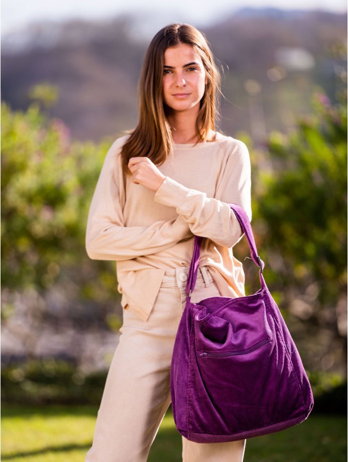 Bolso-bandolera de pana ATU103B1