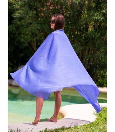 Foulard uni coton ACTBIRIS