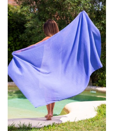 Plain cotton scarf ACTBIRIS