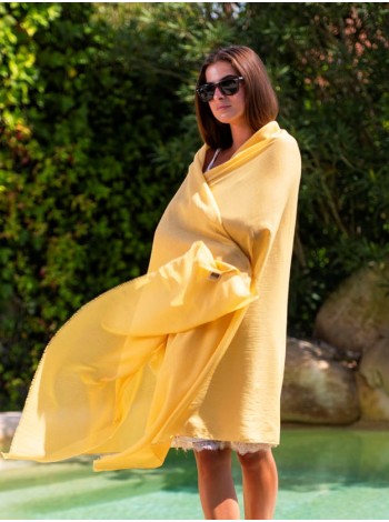 Plain cotton scarf ACTRATTAN