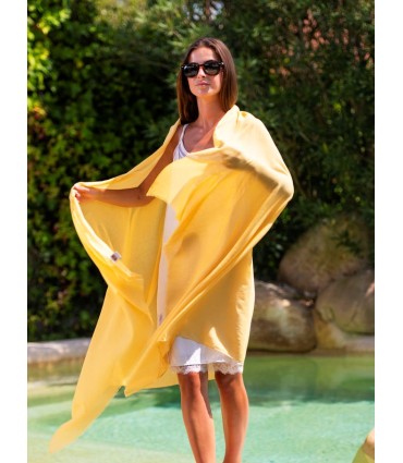 Plain cotton scarf ACTRATTAN