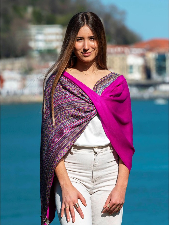Foulard double en soie ASK123CDB