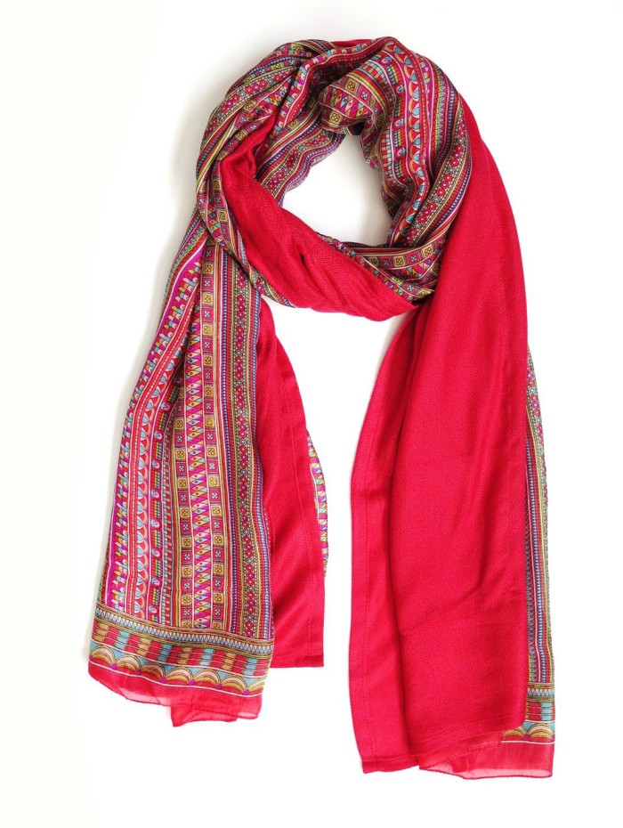Foulard double en soie ASK123CDB