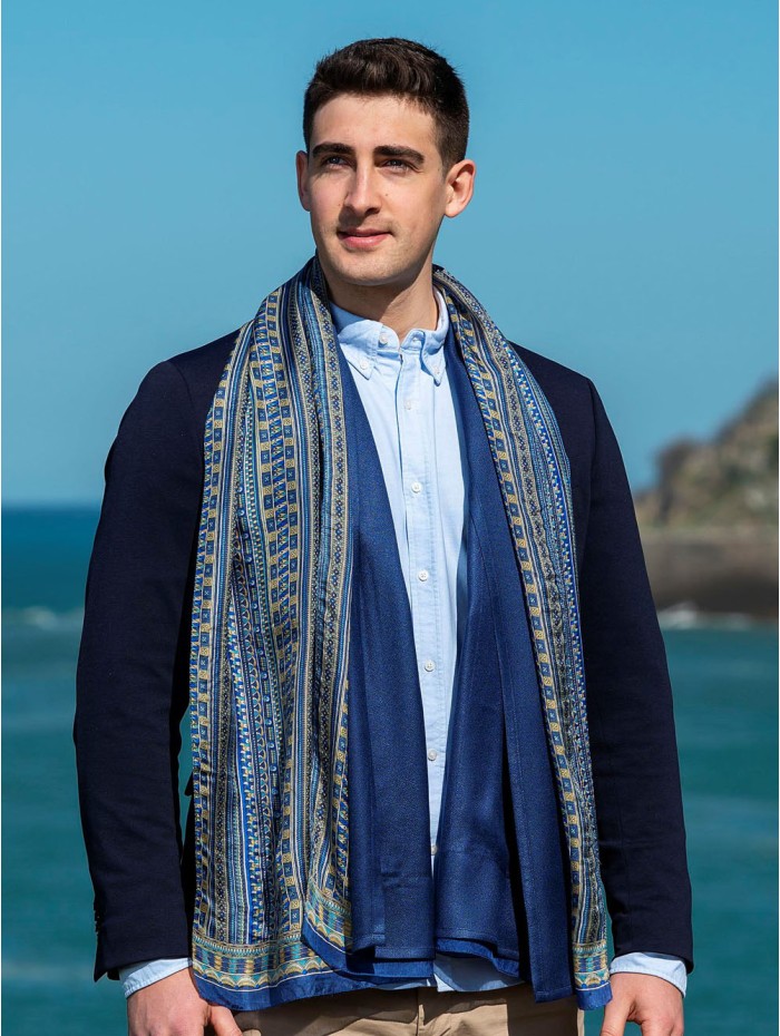 Foulard double en soie ASK123CDB