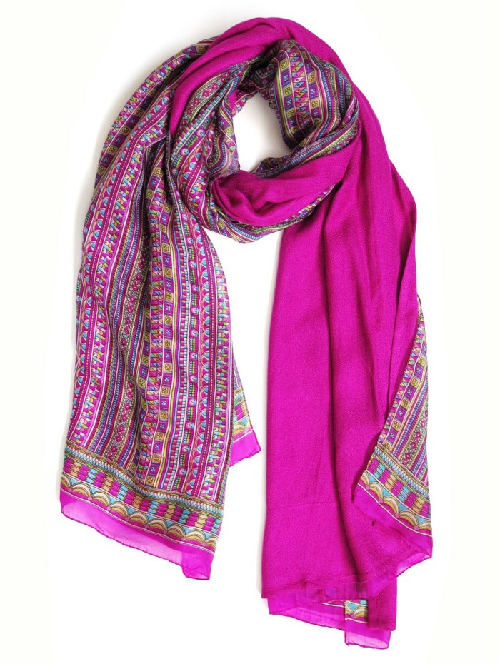 Foulard double en soie ASK123CDB