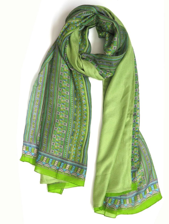 Foulard double en soie ASK123CDB