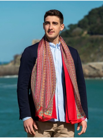 Double silk foulard ASK123CDB