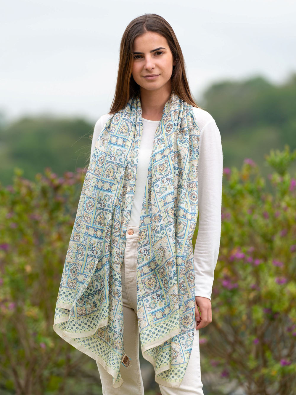 Foulard en soie ASK127C